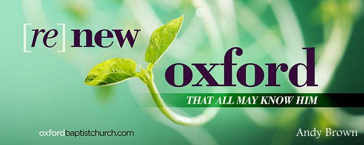 Renew Oxford - Sermon Series